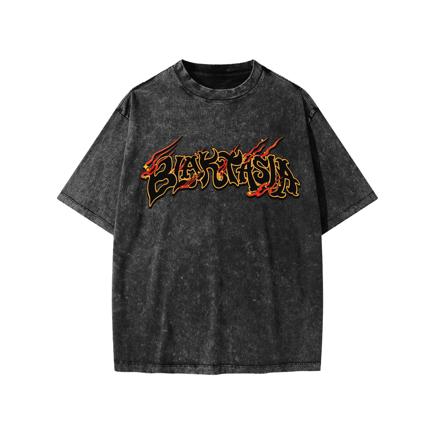 Kids/Youth Blaktasia Acid Wash T-shirt
