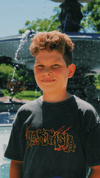 Kids/Youth Blaktasia Acid Wash T-shirt